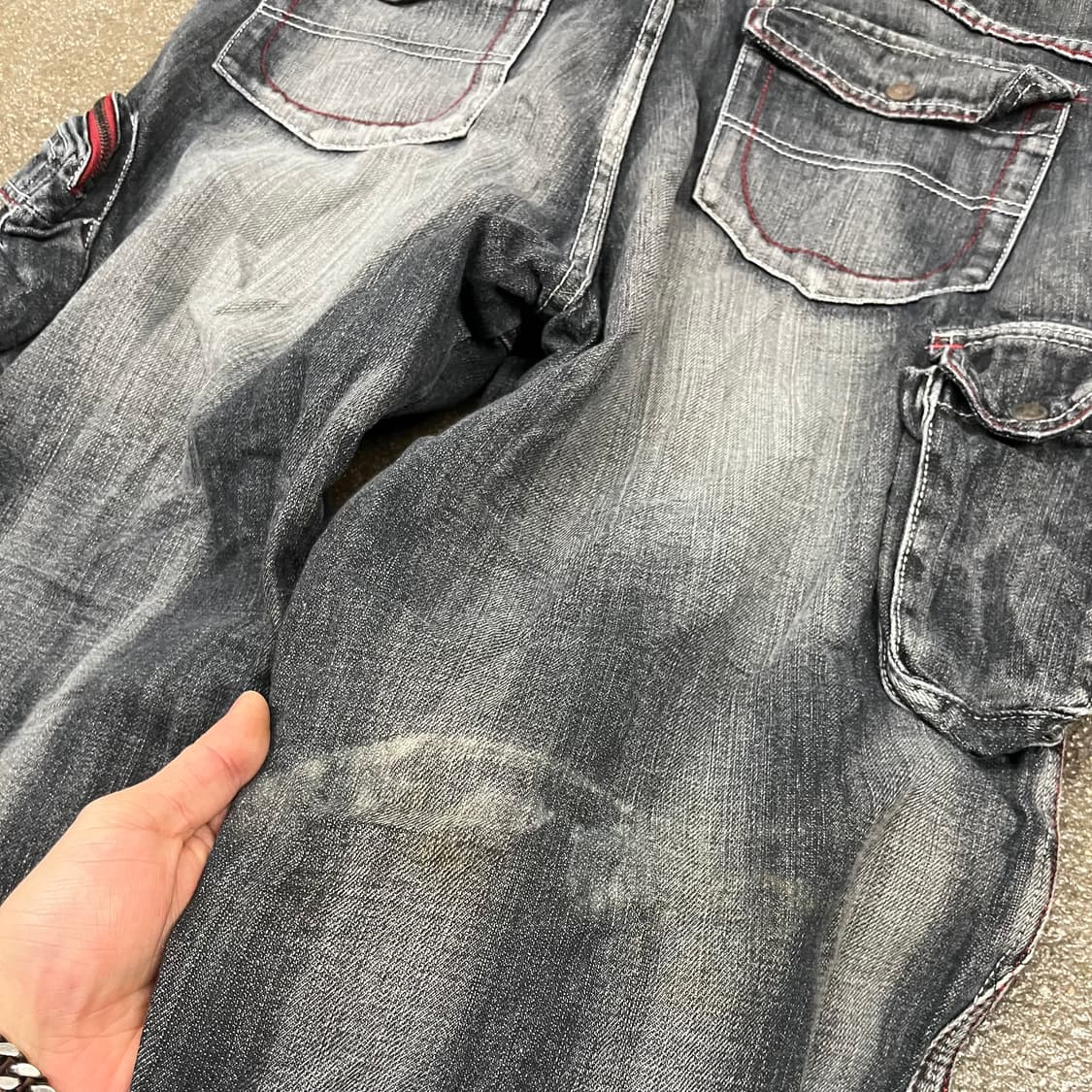 아카데믹스 올드스쿨 데님 팬츠 (32) 상품이미지6