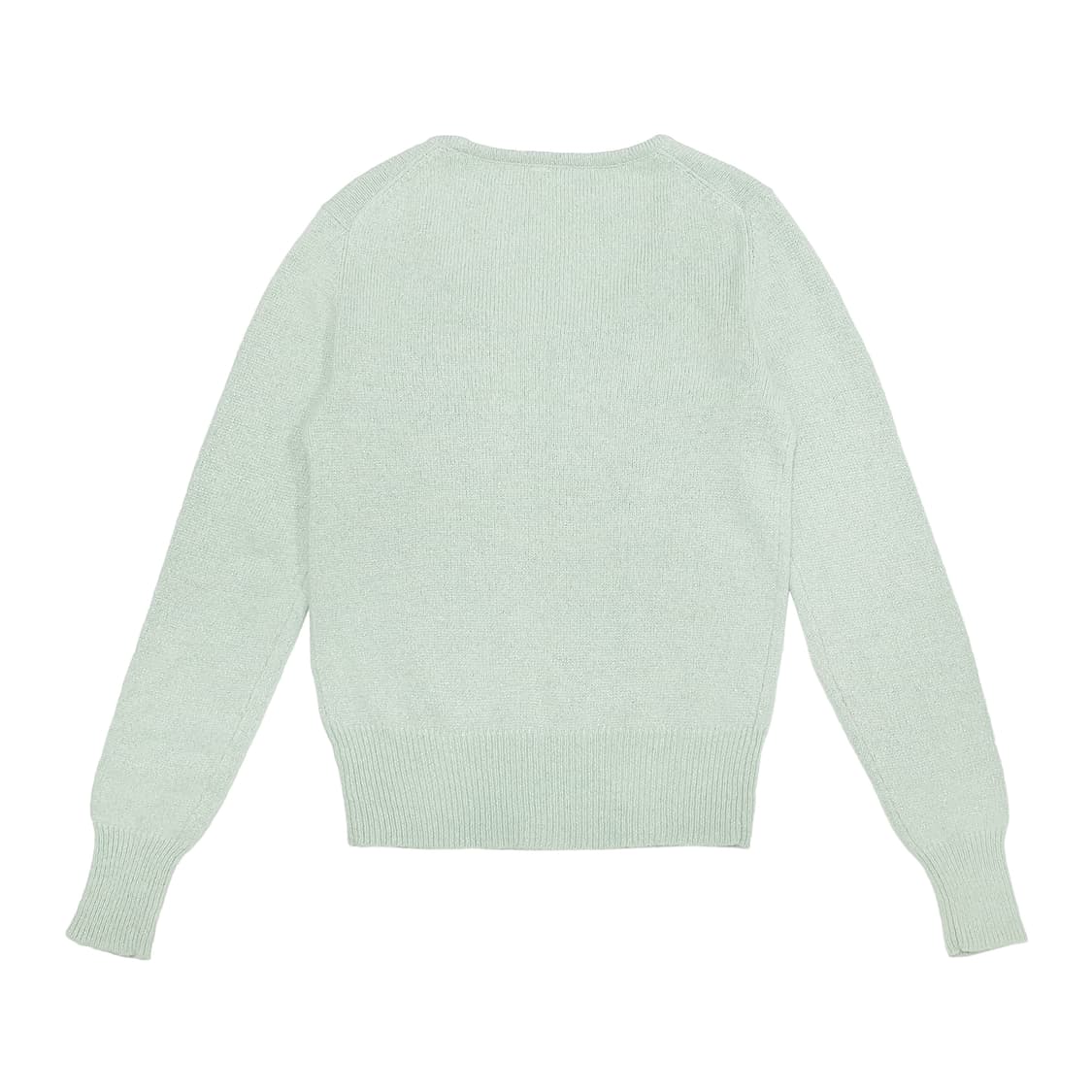 민트 버튼 앙고라 울 니트 스웨터 상품이미지2