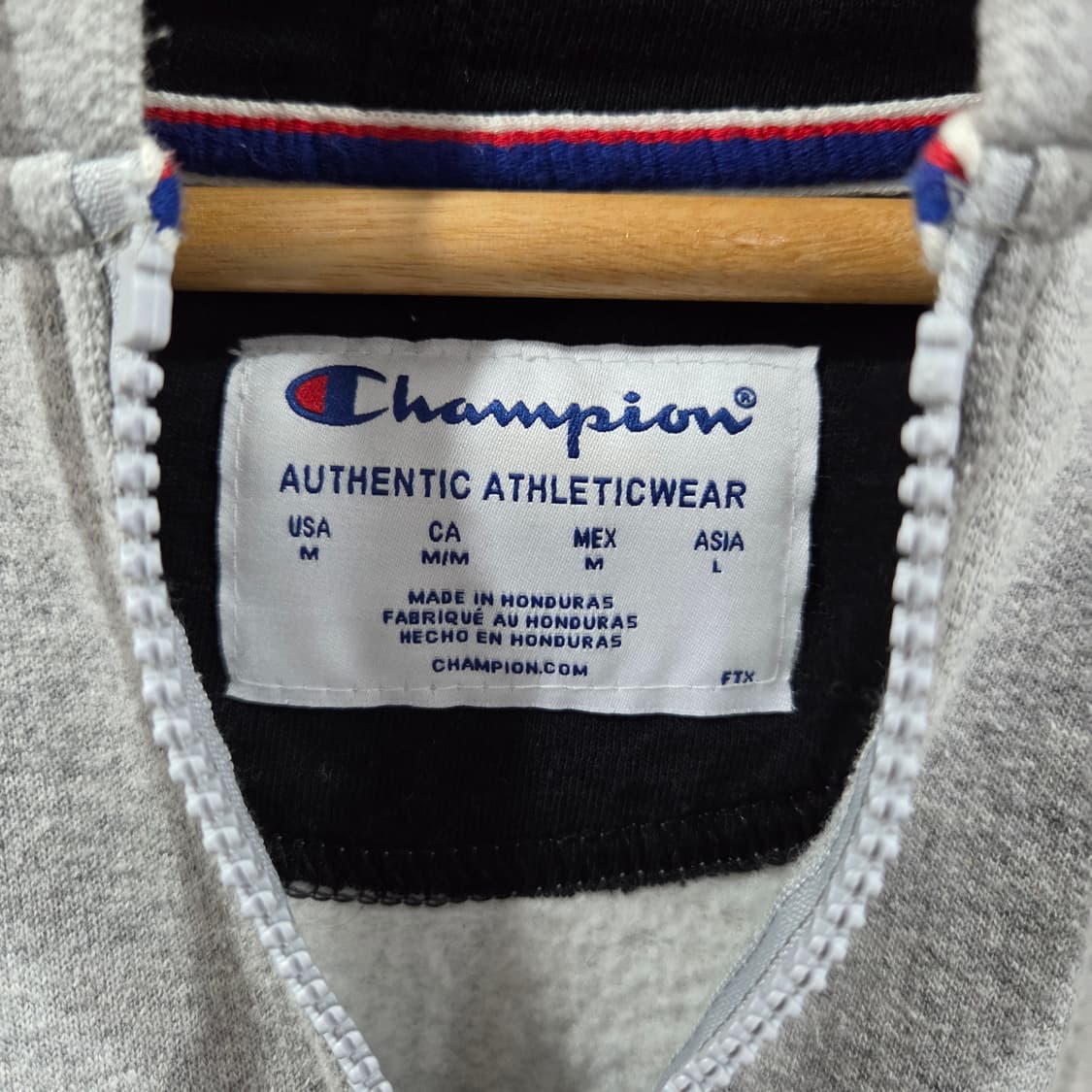 챔피온 기모 후드집업 L 상품이미지3