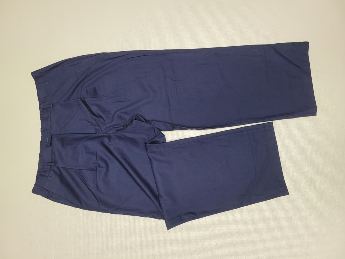 자라 ZARA 남자 하프밴딩 슬랙스 34 네이비 상품이미지1