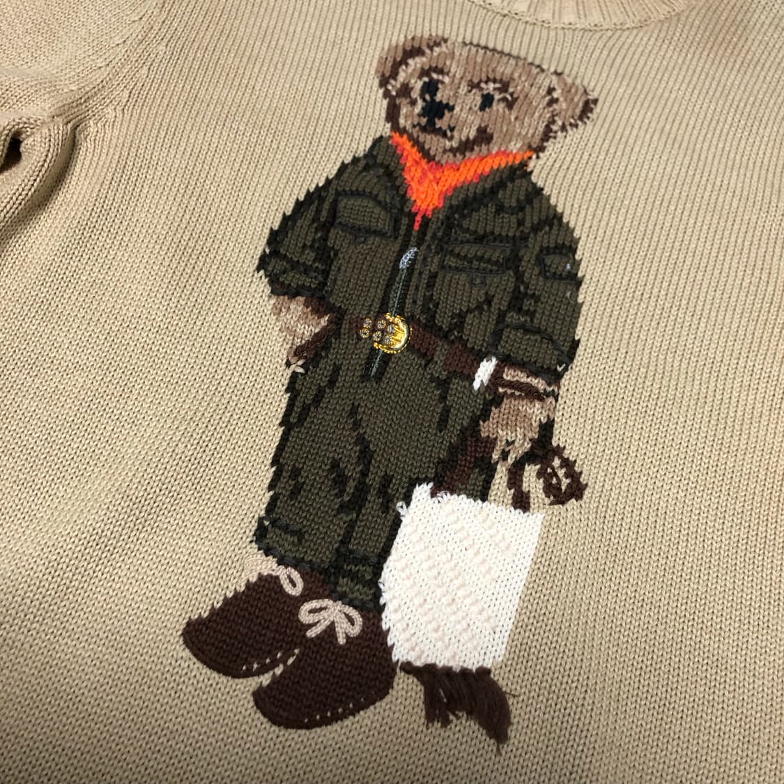 폴로 폴로베어 니트 상태굿 여성용 상품이미지2