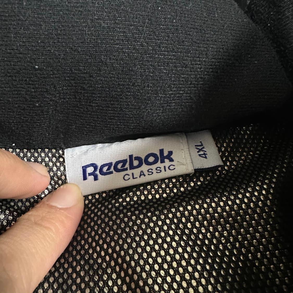 ✨ (바배) 리복 빅로고 그레이 롱 패딩 상품이미지3