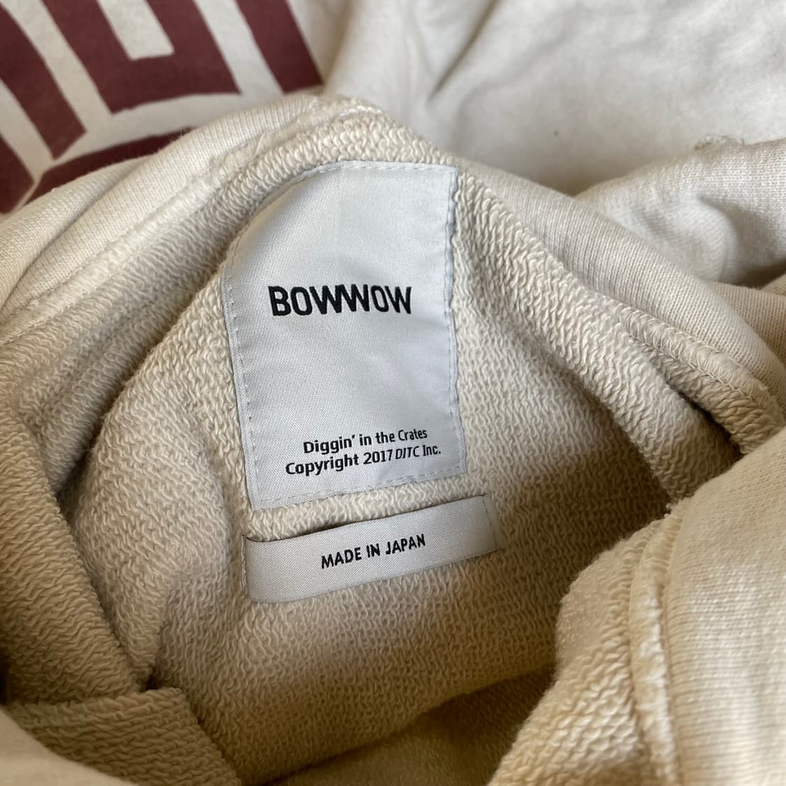 (2XL) 바우와우 에이징 데미지 후드티 상품이미지7