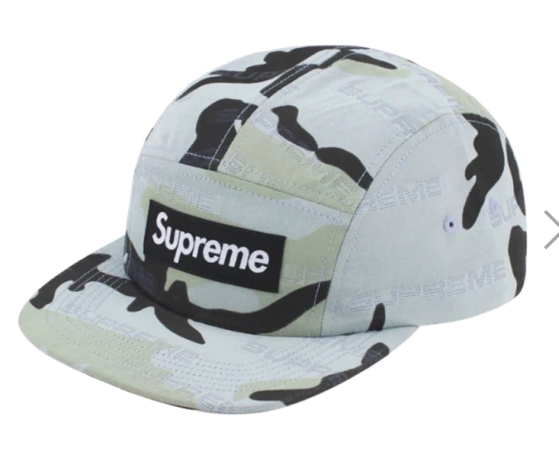 슈프림 리플렉티브 자카드 캠프캡 아크틱 우드랜드 카모 24FW 상품이미지2