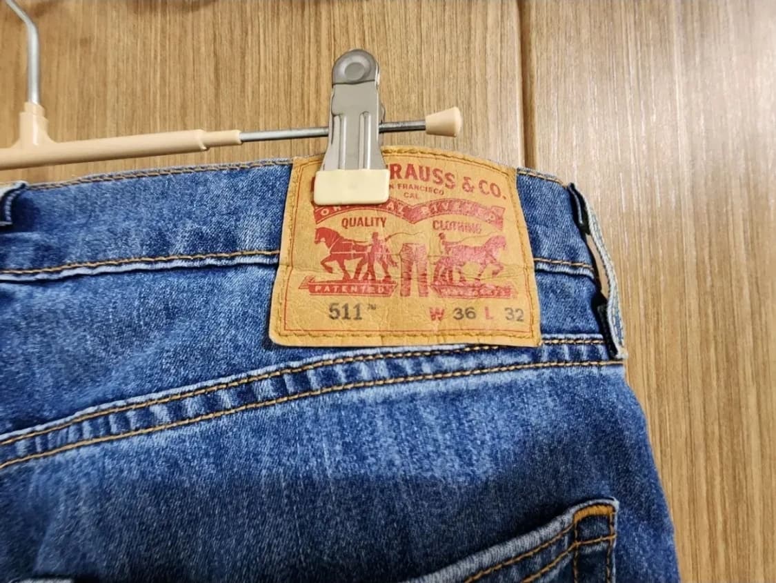 (36)리바이스 511 쿨진 슬림 데님 팬츠  상품이미지4