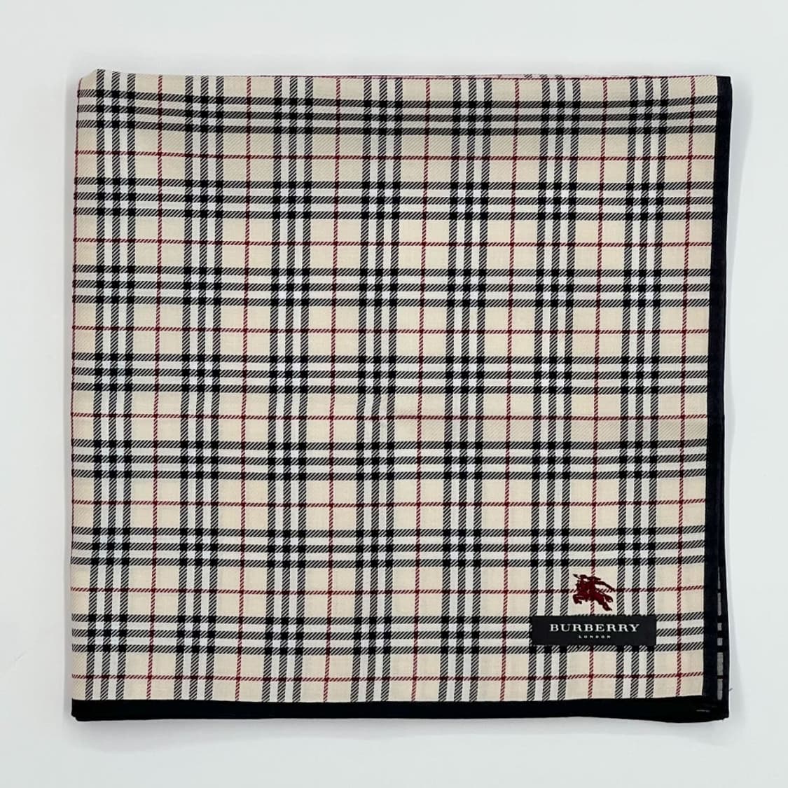 (새상품) burberry/ 버버리 쁘띠스카프 손수건 상품이미지5