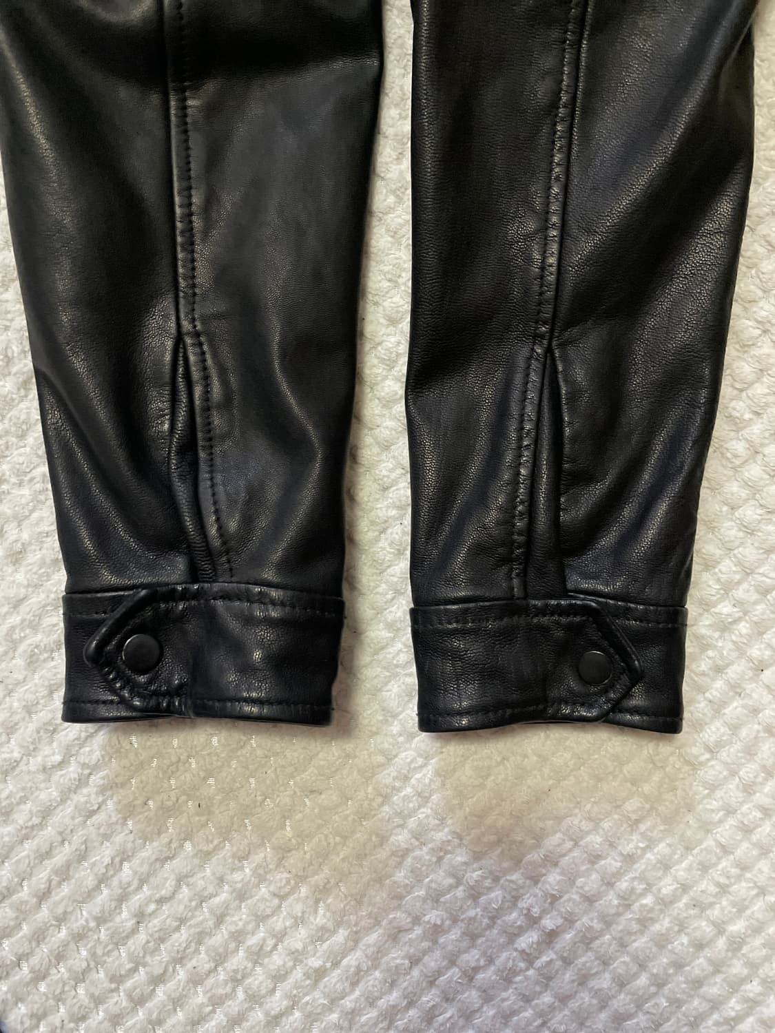 ALL SAINTS 올 세인츠 웨스턴 무드 LARK 염소가죽 레더 자켓 상품이미지7