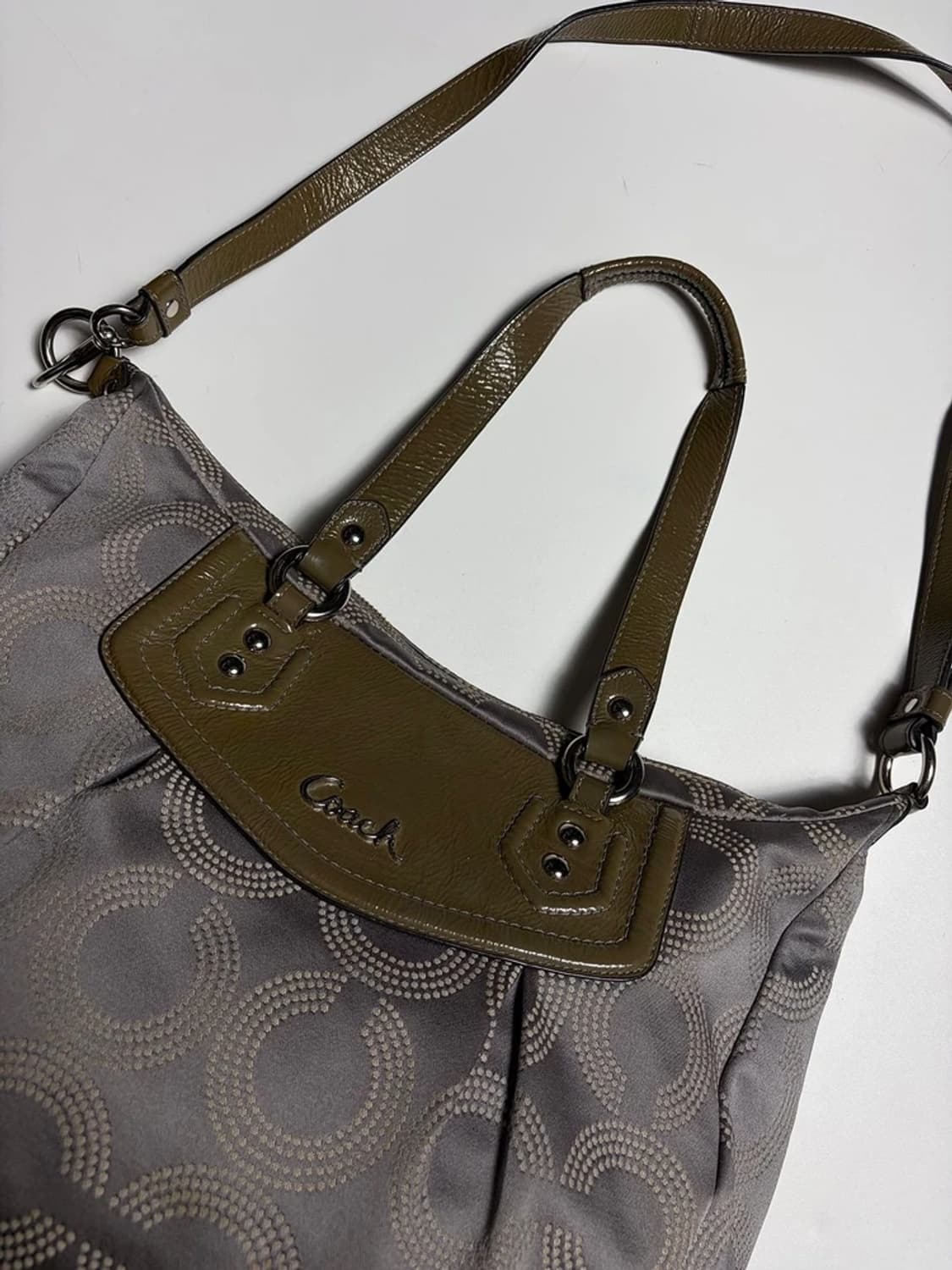 코치 COACH 애슐리 시그니처 패턴 숄더백 PR2200 상품이미지3