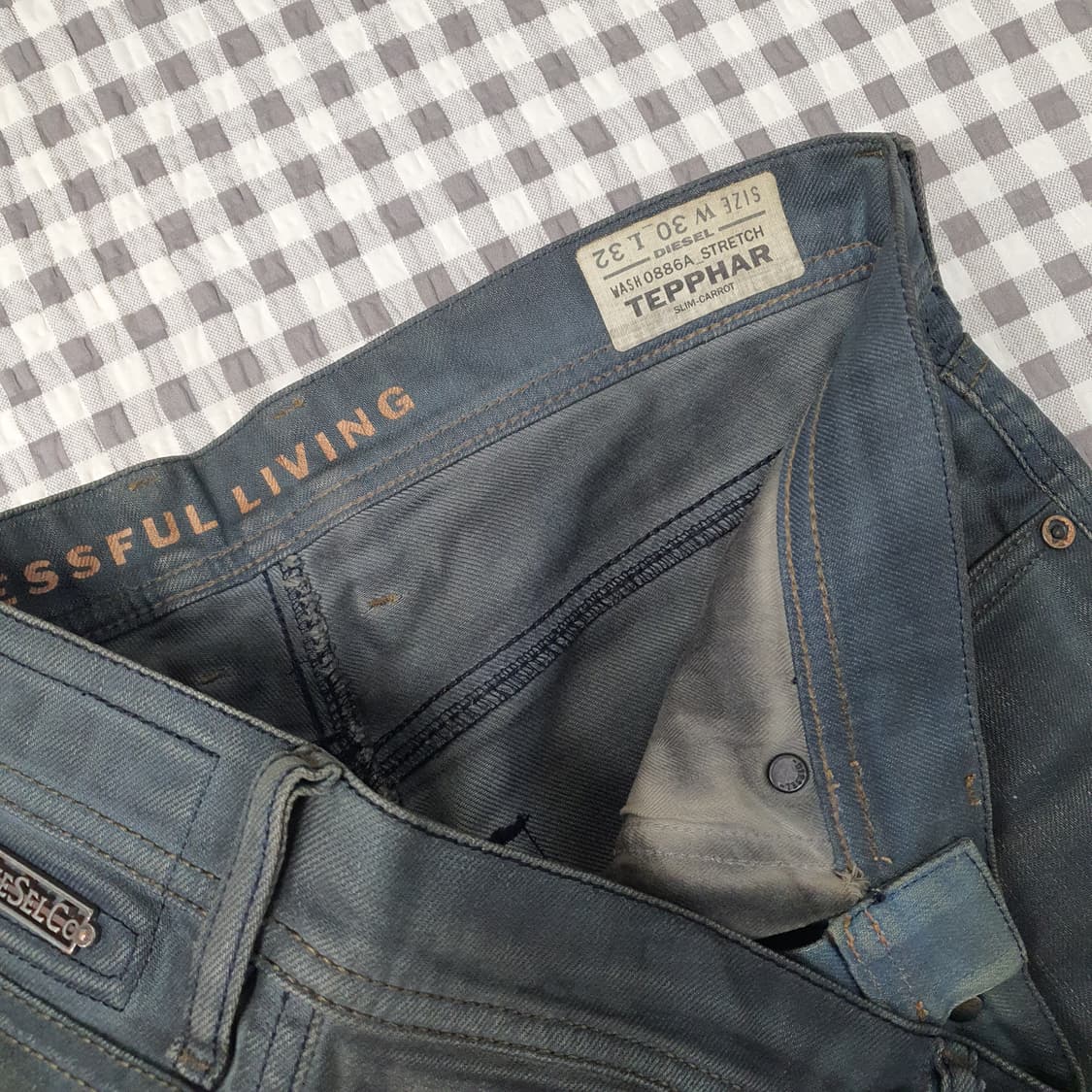 디젤 더티진 데님 청바지 남자30 상품이미지2
