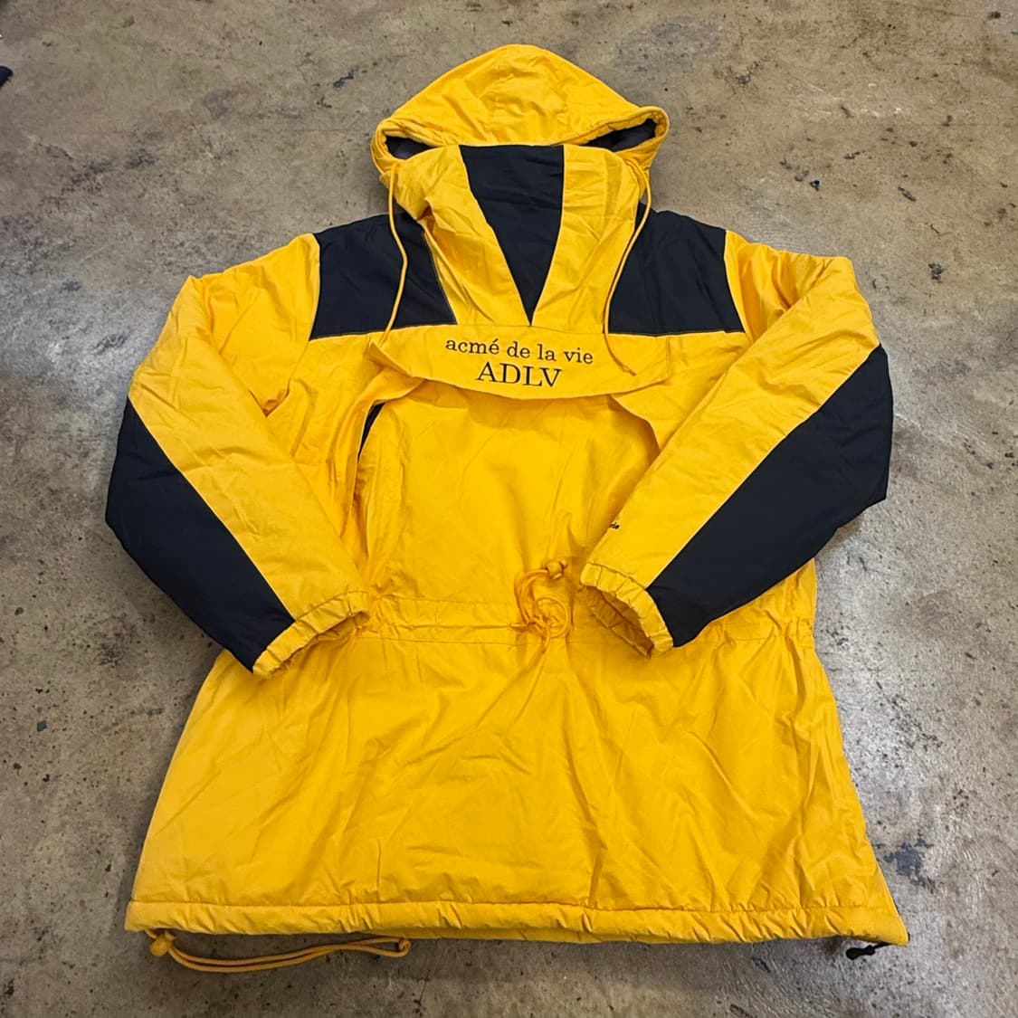 [정품/1사이즈] 아크메드라비 ADLV 옐로우 후드 아노락 b14 상품이미지2