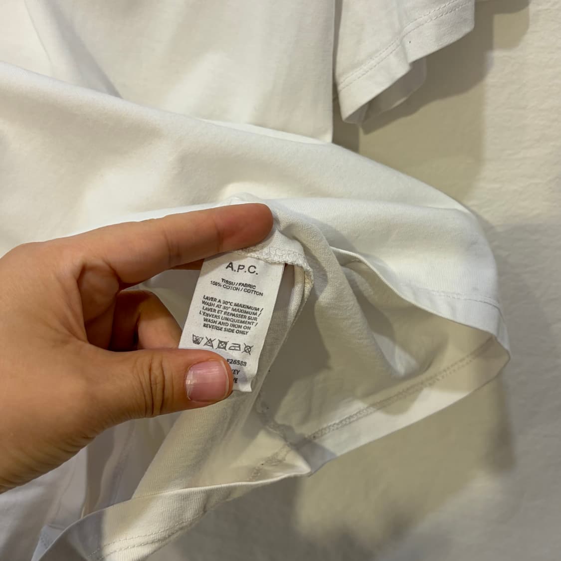 아페쎄 A.P.C. 프린팅 반팔 티셔츠 상품이미지4