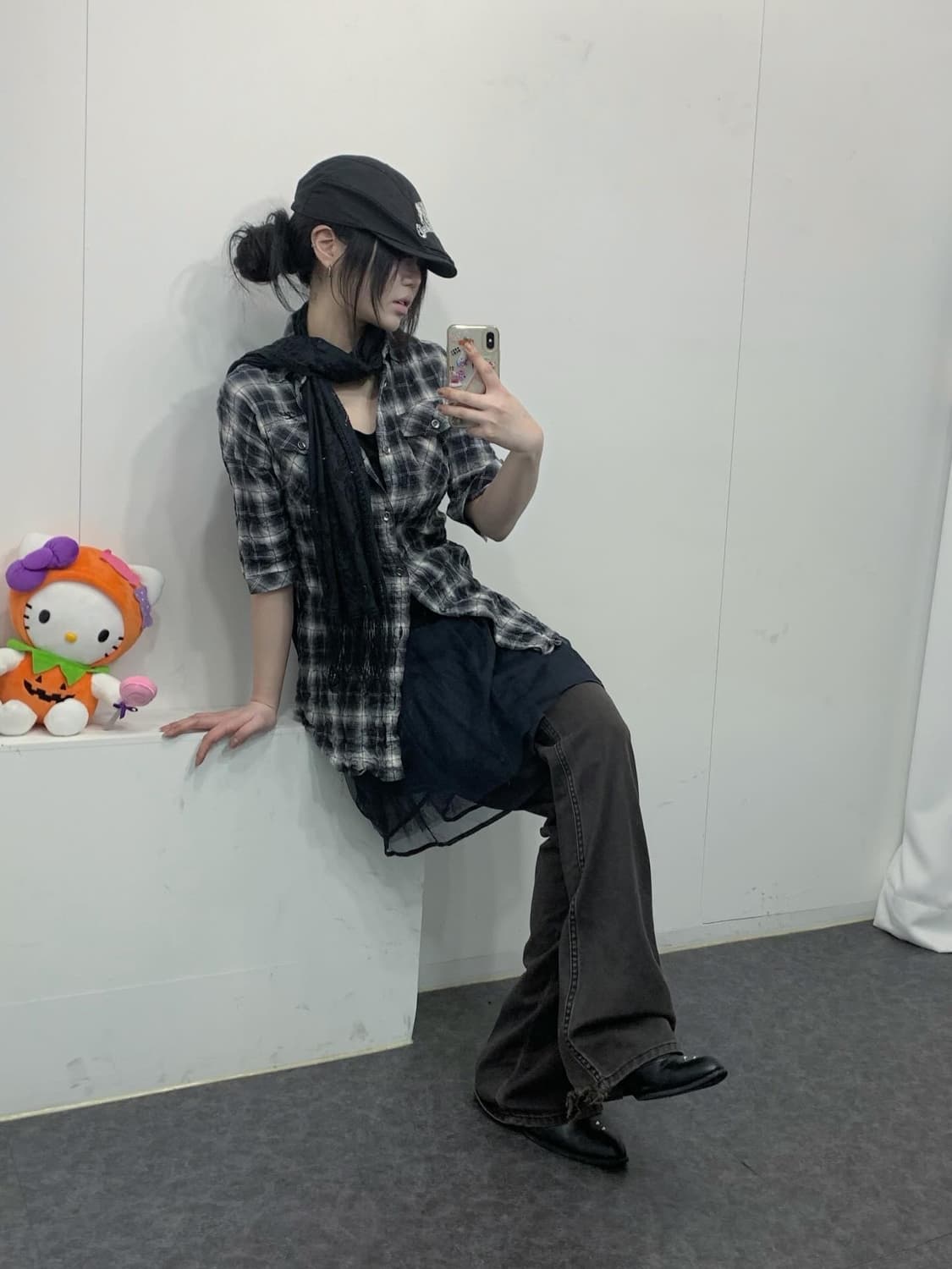 오리엔탈 세미 펑크 레이어드 코디 상품이미지2