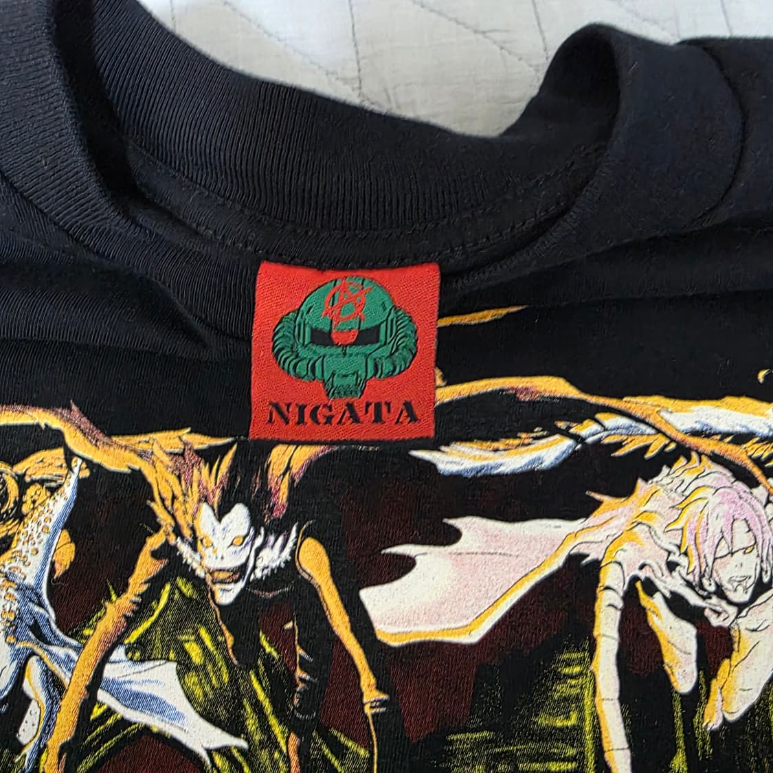 [XL] BOOT 부틀렉 데스노트 블랙 롱슬리브 상품이미지6