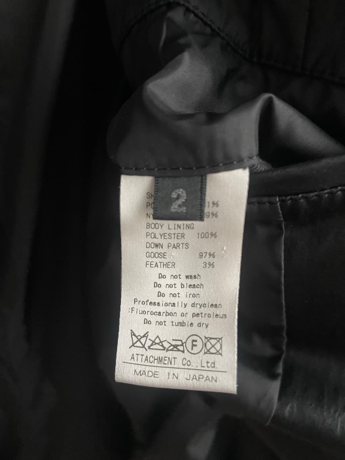 카즈유키쿠마가이 절개 패딩 상품이미지7