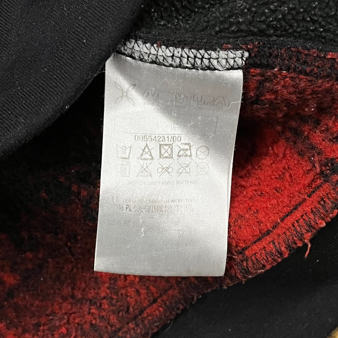 [정품/M] 몬츄라 체크 후리스 플리스 자켓 b14 상품이미지7