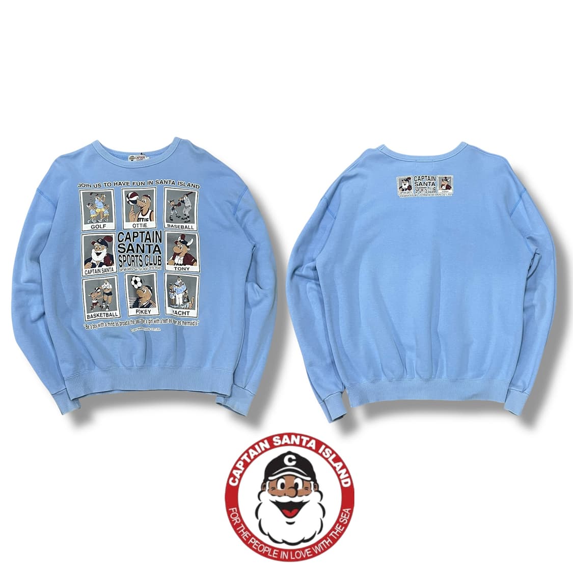 캡틴산타 프린팅 스웻셔츠 s08459 상품이미지1