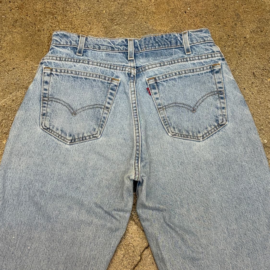 00s 미국빈티지 리바이스 550 연청 청바지 상품이미지7