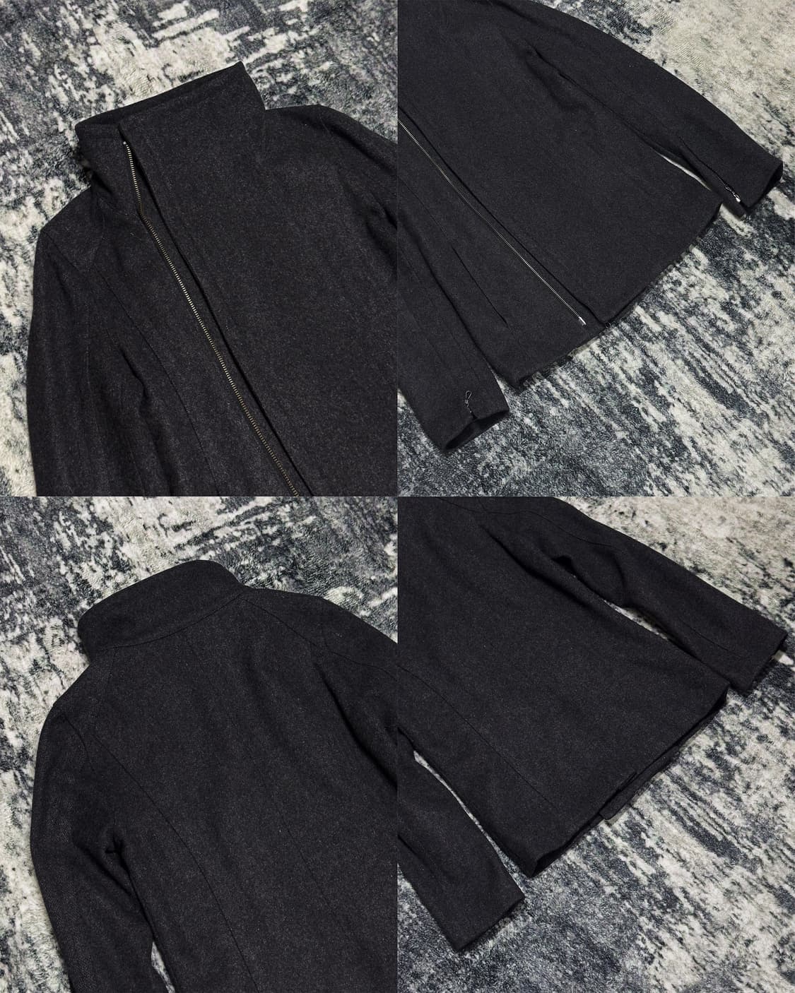 {Schlussel} Asymmetric High Neck Jacket  상품이미지6