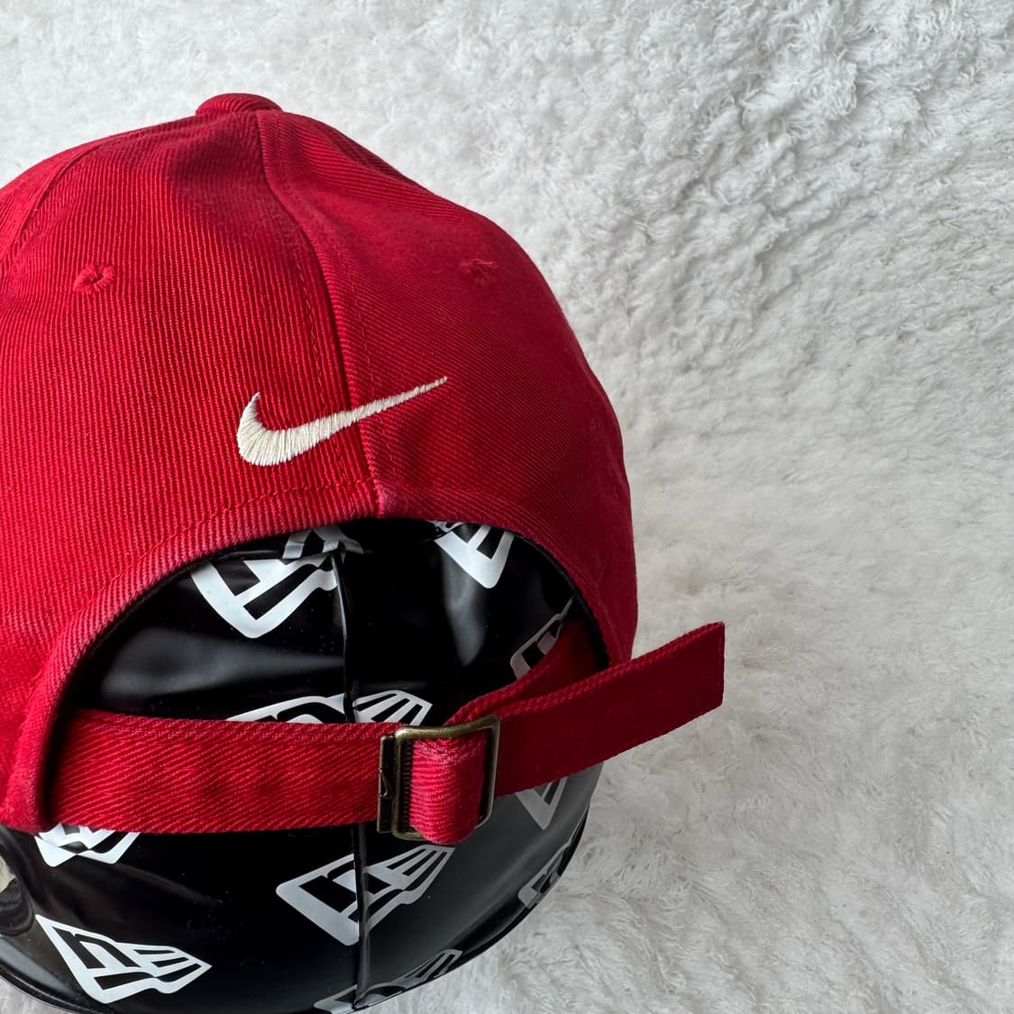 00s 나이키 스우시 로고 빌리브 볼캡 모자 상품이미지3