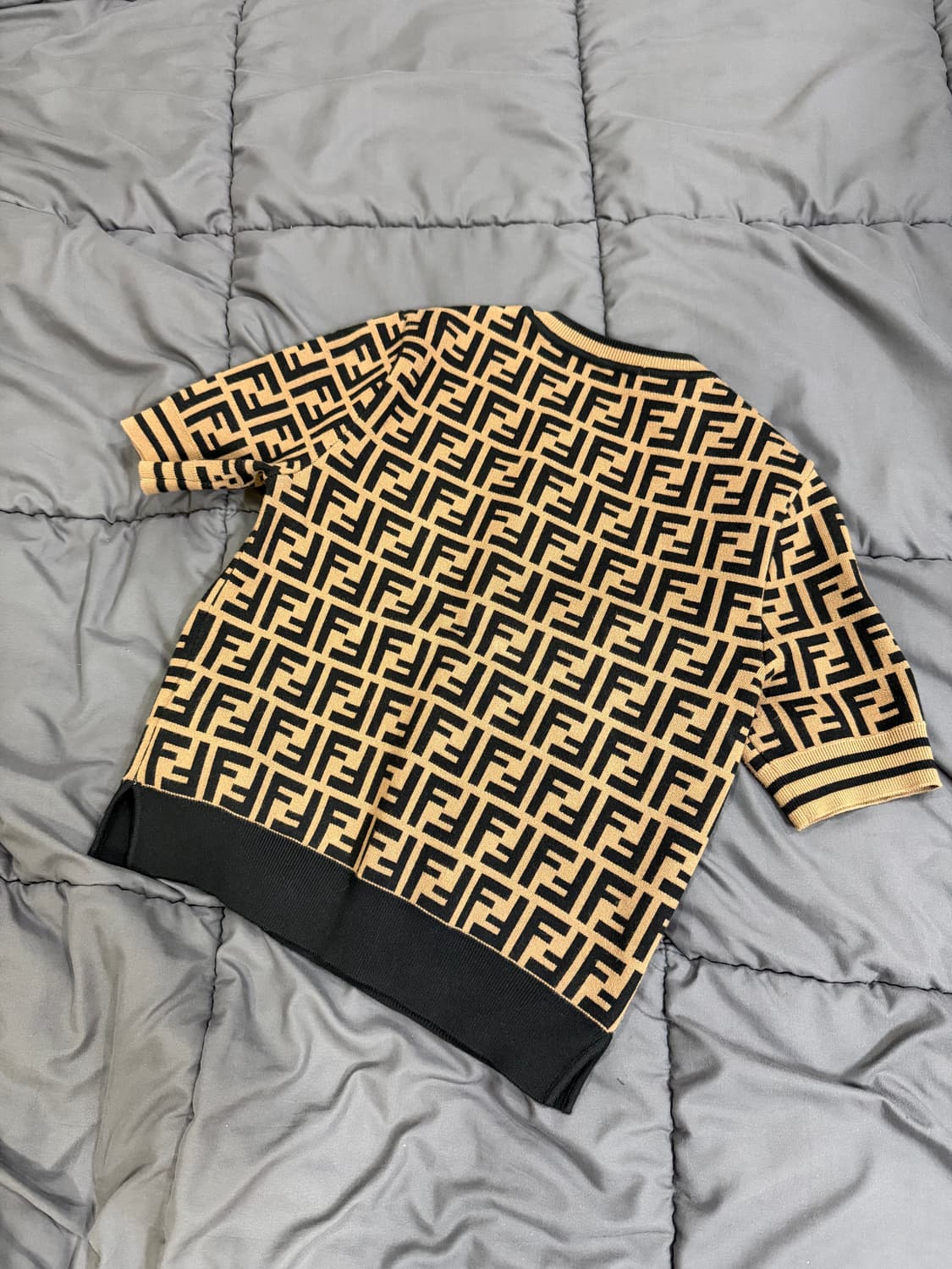 펜디 ff로고 반팔 니트 상품이미지6