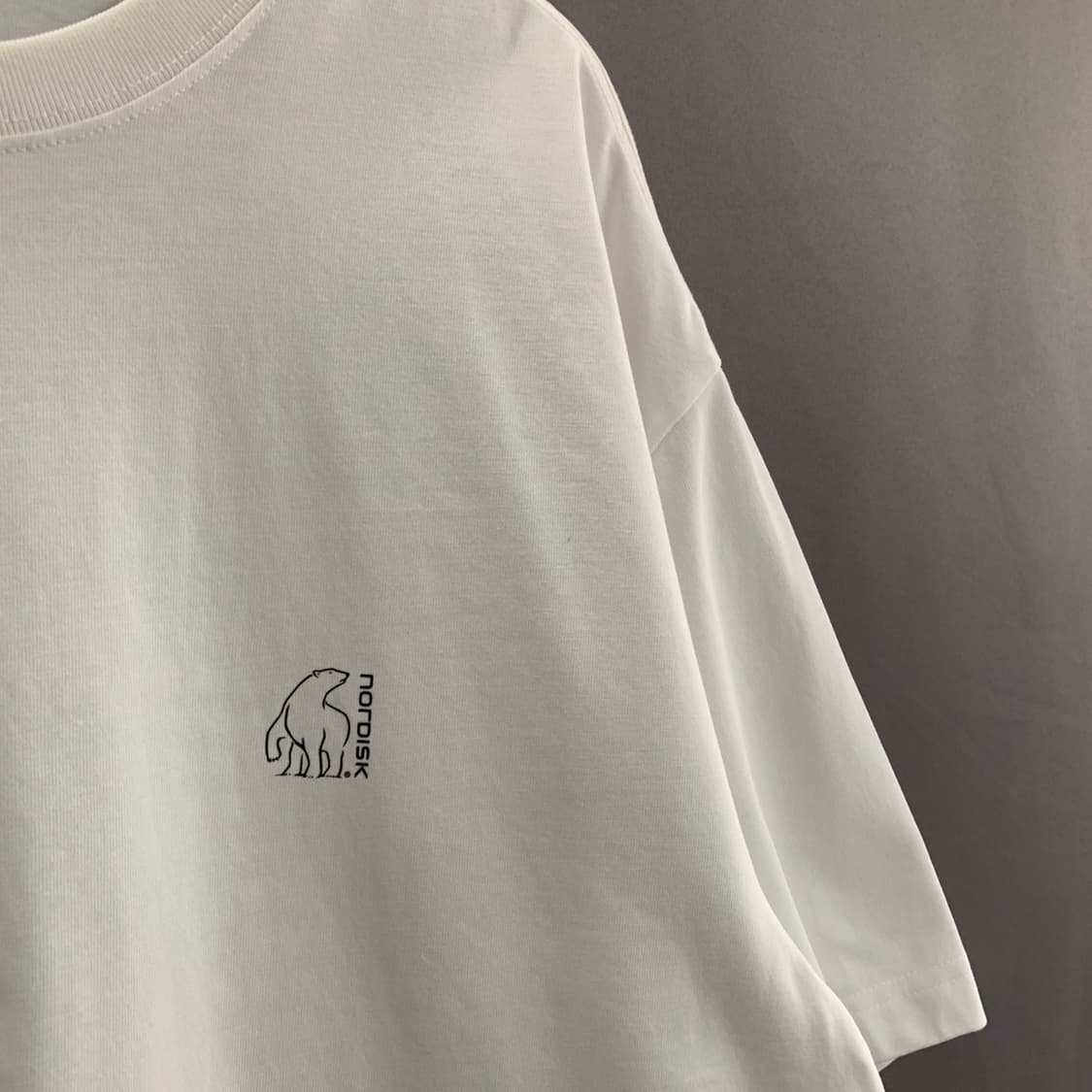 XXL 노르디스크 유니 피크닉 베어 프린팅 빅사이즈 반팔티 상품이미지4