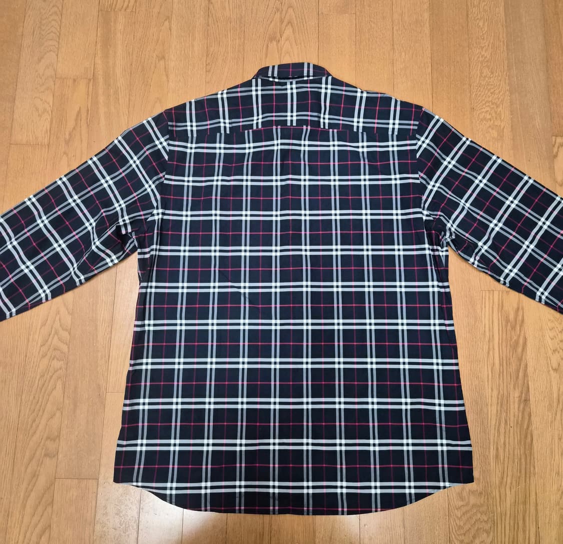 (정품) 버버리 알렉산더 체크 셔츠 XXL사이즈 명품 남자 옷 상품이미지2