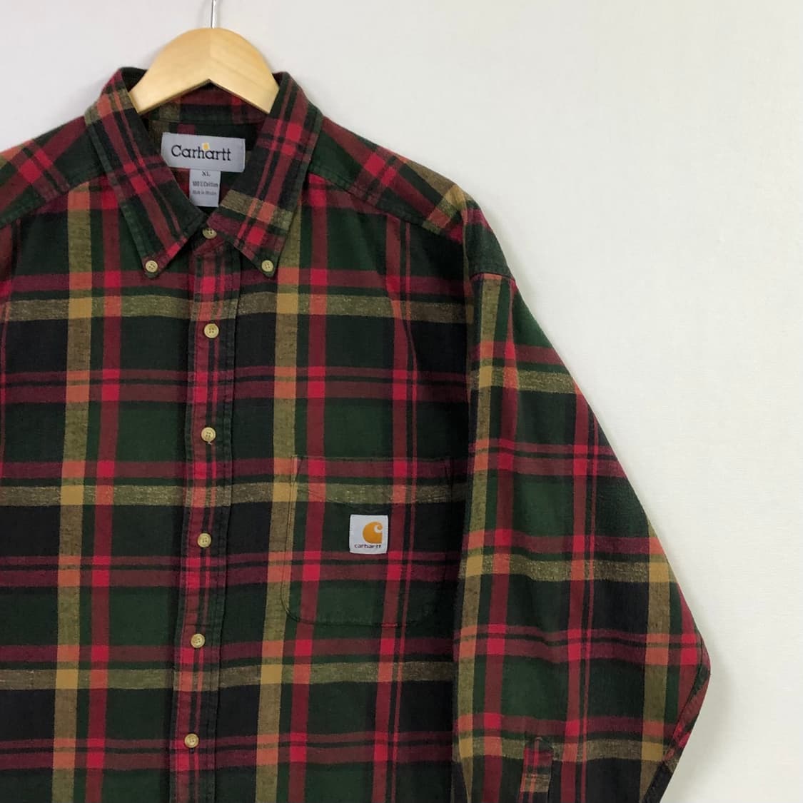 Xxl 칼하트 체크 셔츠 상품이미지1