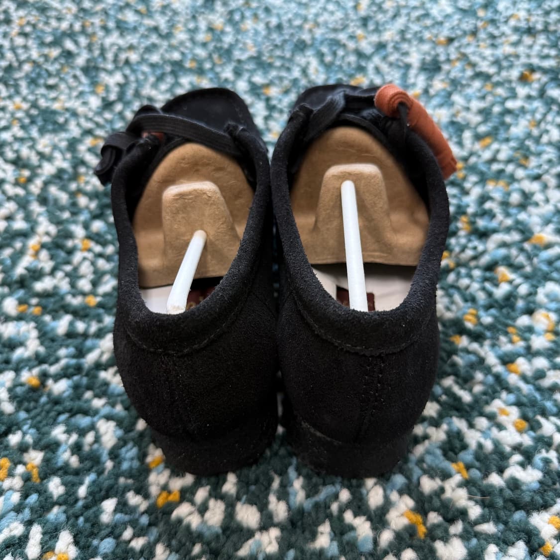 클락스 왈라비 스웨이드 블랙 여성 상품이미지4