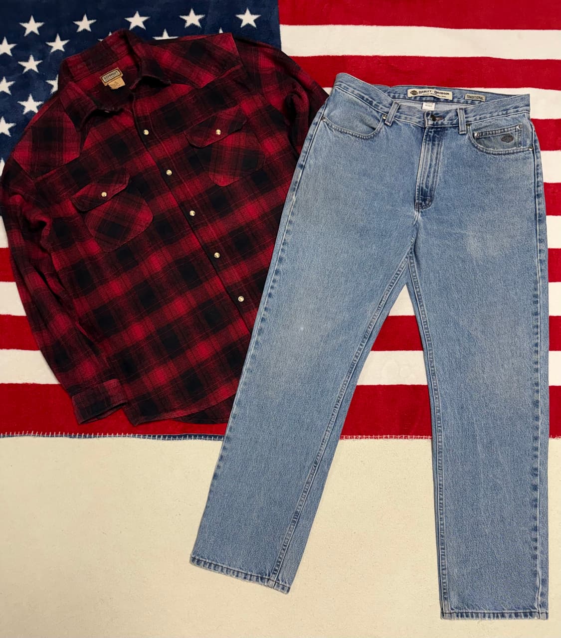 버팔로체크 플란넬 웨스턴 셔츠 SCHMIDT flannel shirt 상품이미지9