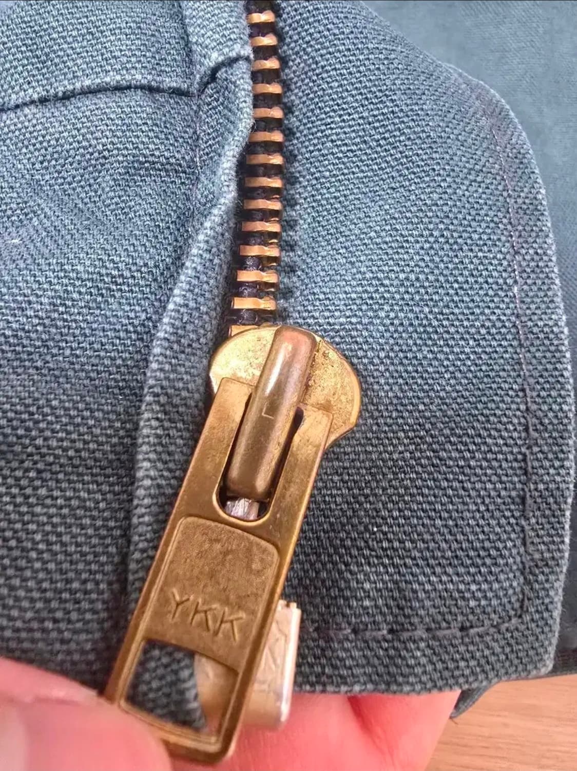 Pella 빈티지 캔버스 봄버 워커 자켓 L 상품이미지5