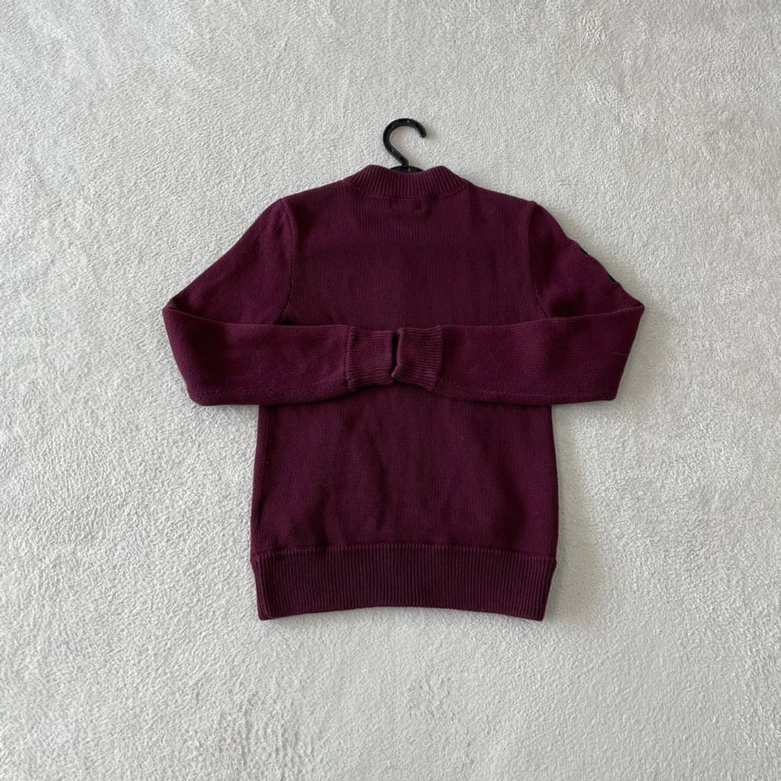 폴로 빅포니 버건디 니트집업 자켓 44-55 상품이미지8