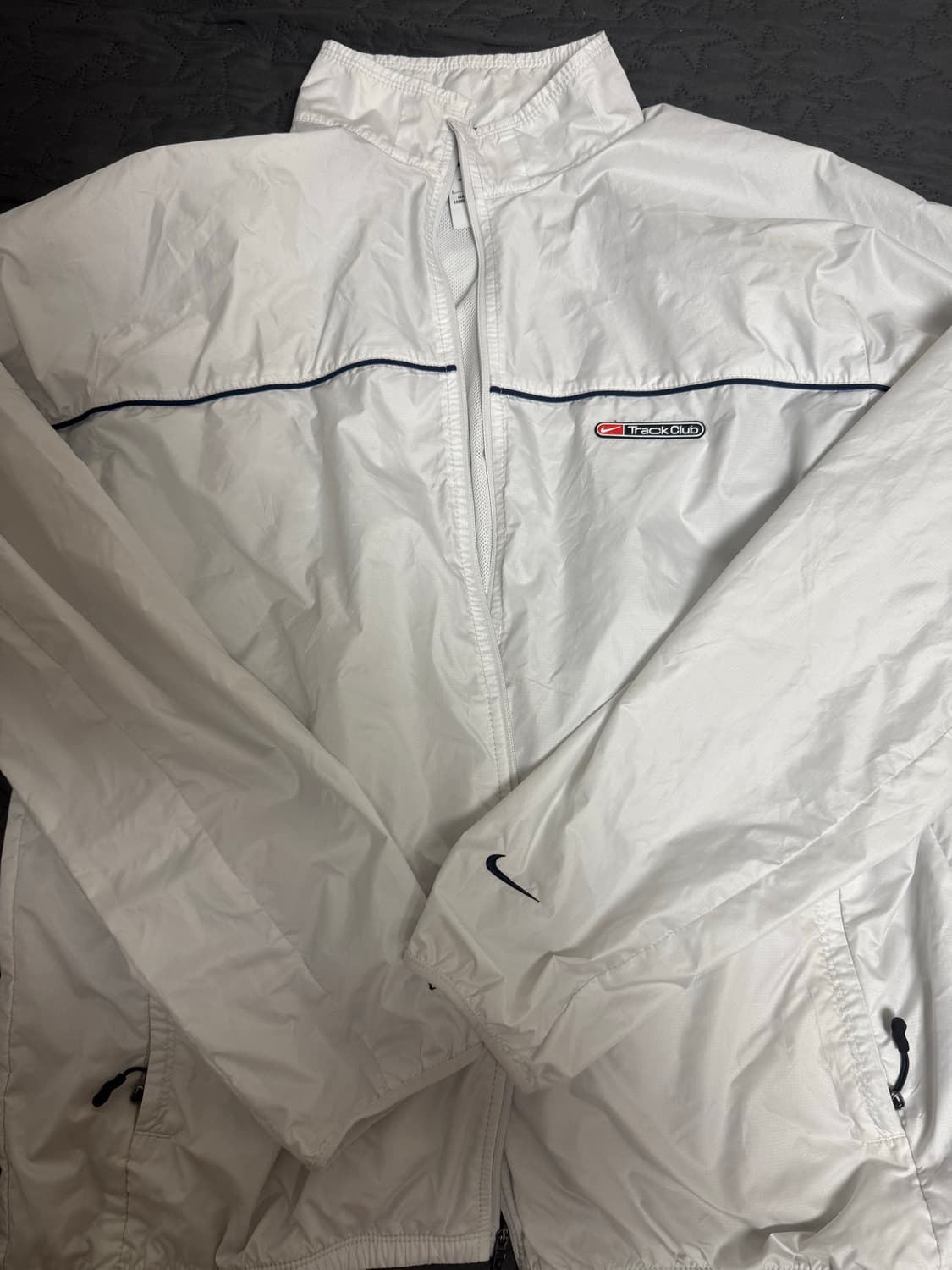 나이키 트랙 클럽 스톰핏 러닝 자켓 써밋 화이트 - 아시아 상품이미지3