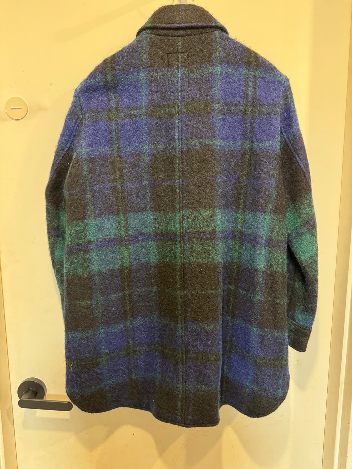 빈폴 그린 알파카 블렌드 헤어리 체크 트러커 상품이미지6