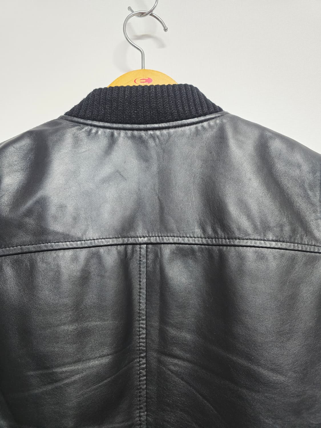 스티브요니 스튜디오 블랙 가죽 블루종55 상품이미지5