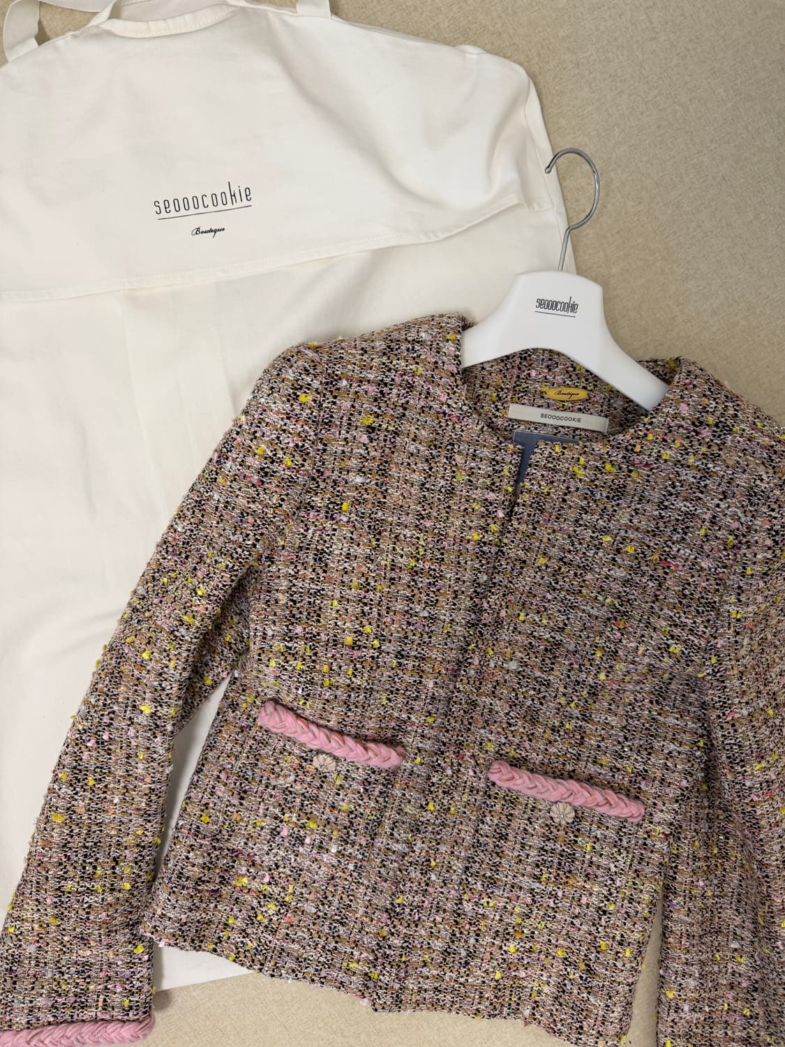 서쿠키 팔라시오 트위드자켓 S(11월까지만 판매) 상품이미지4