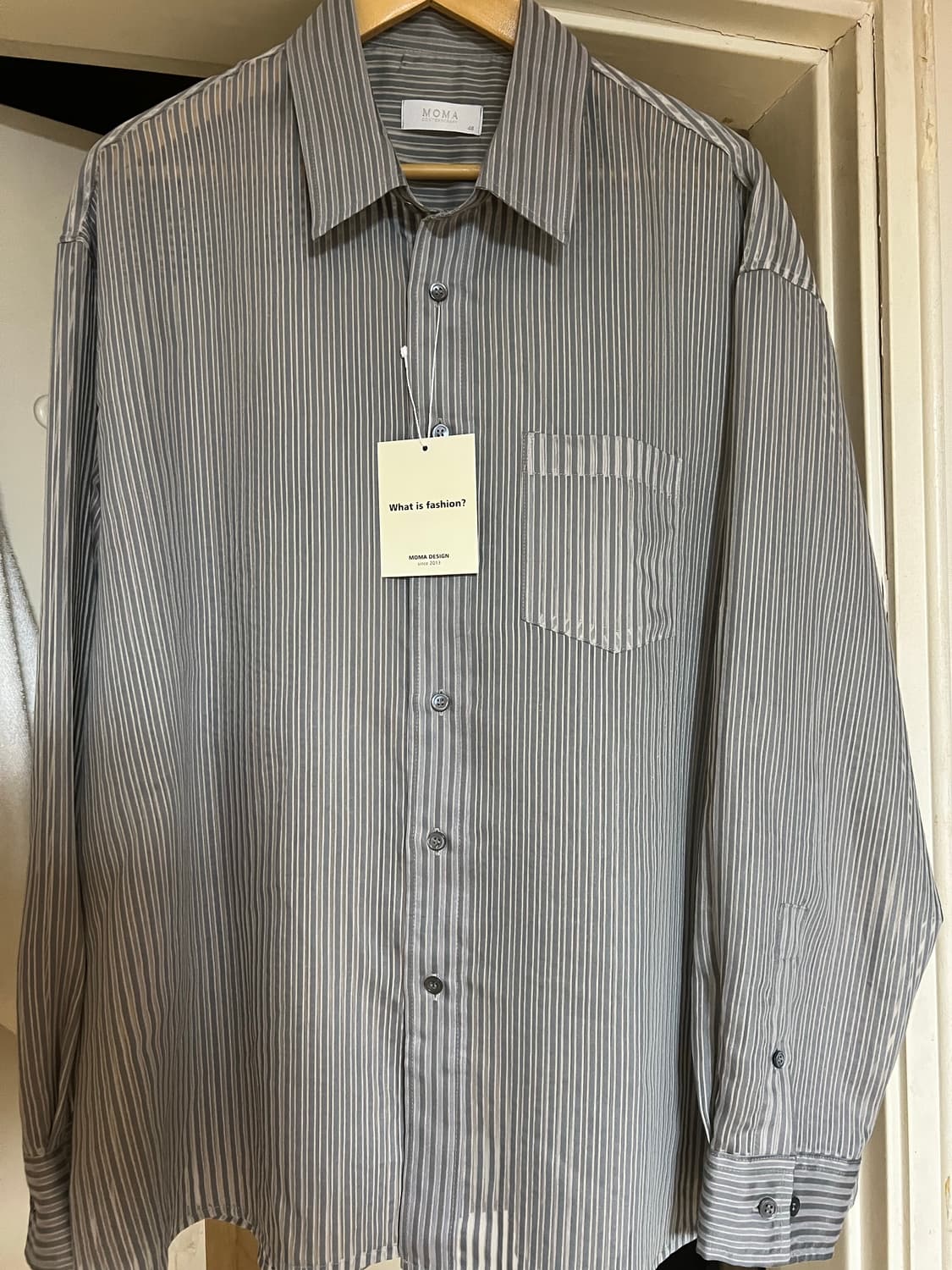 모마디자인 시스루 셔츠 48 상품이미지1