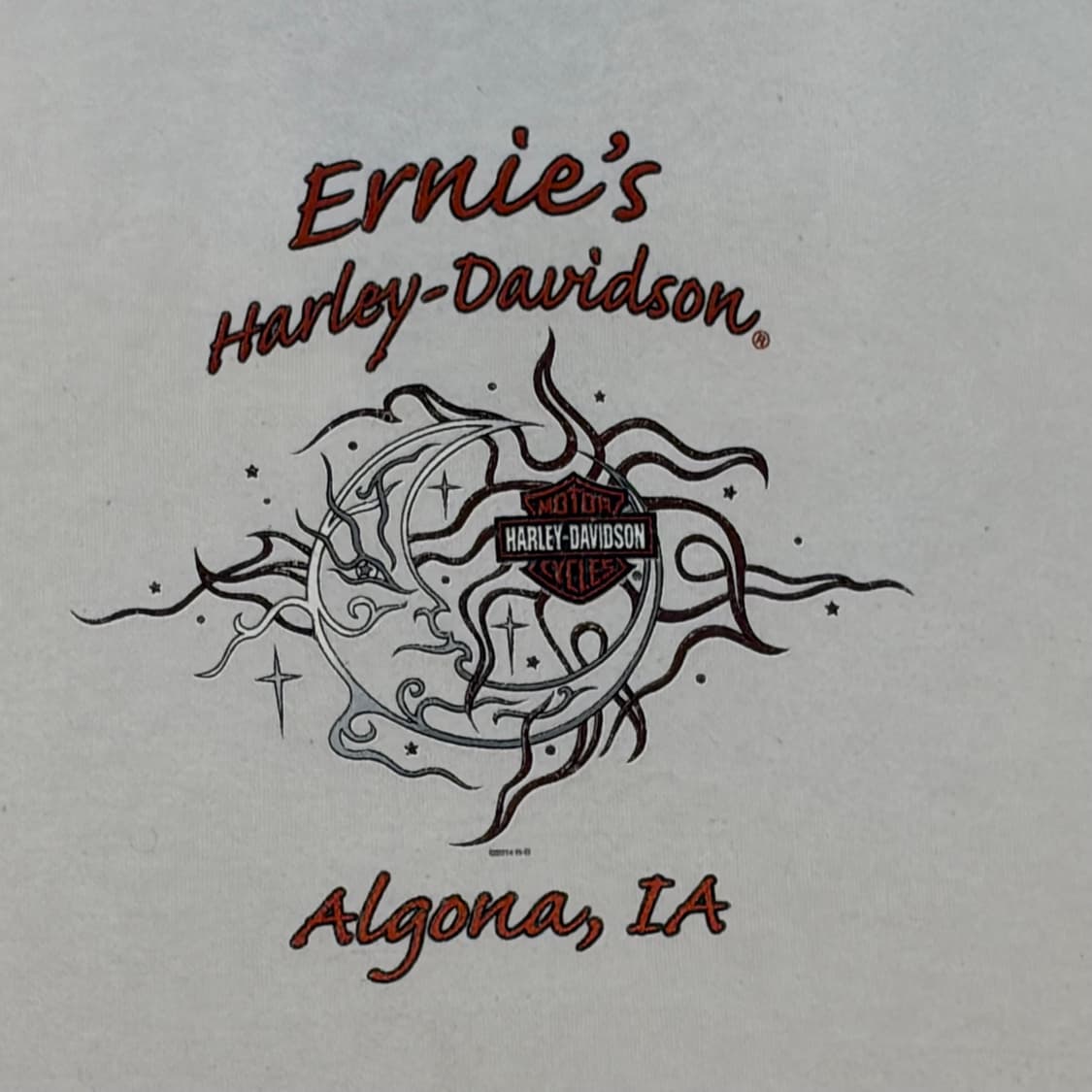 00s 미국 빈티지 할리데이비슨 빅로고 후드티 후드집업 상품이미지8