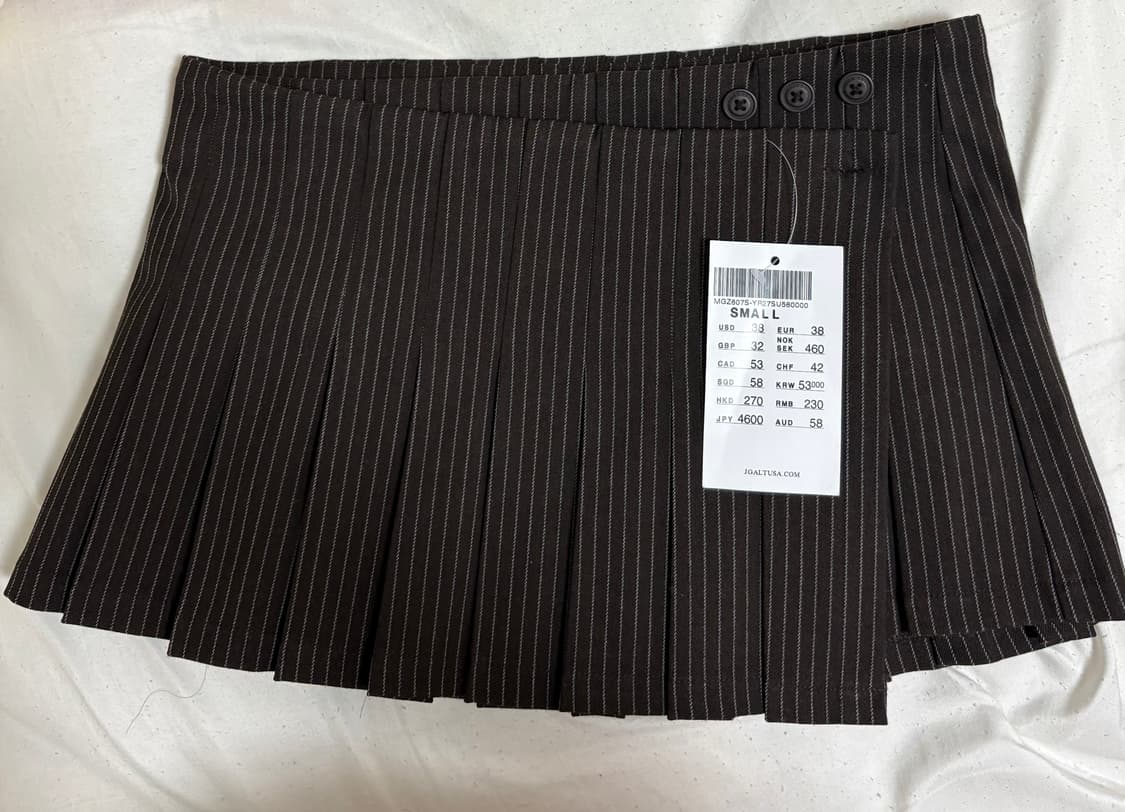 브랜디멜빌 플리츠 미니스커트 상품이미지1