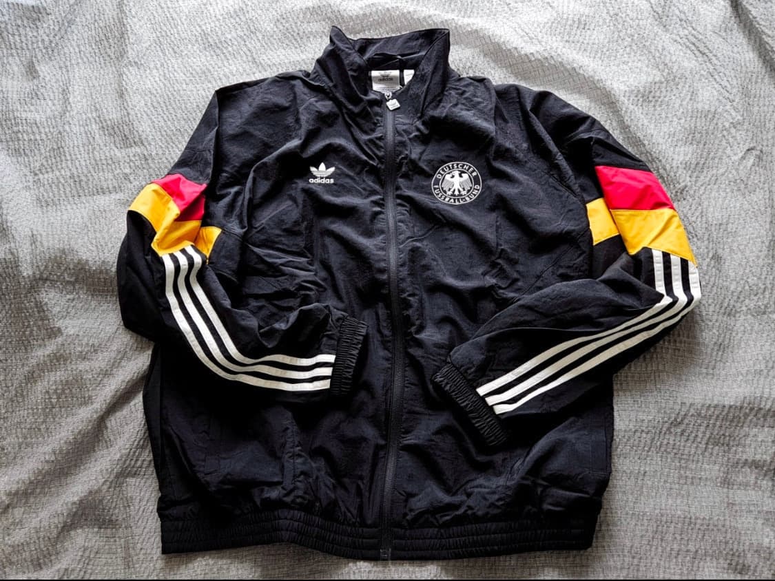 [M] 아디다스 오리지널스 독일 트랙탑 블랙 상품이미지4