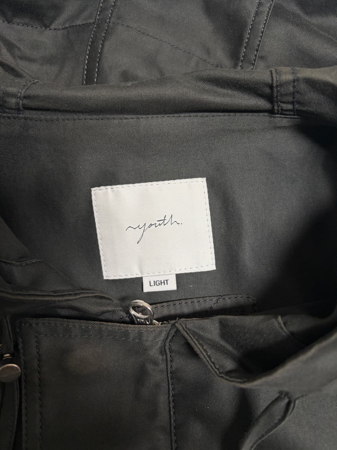 [L] 유스 m-51 블루종 블랙 상품이미지4