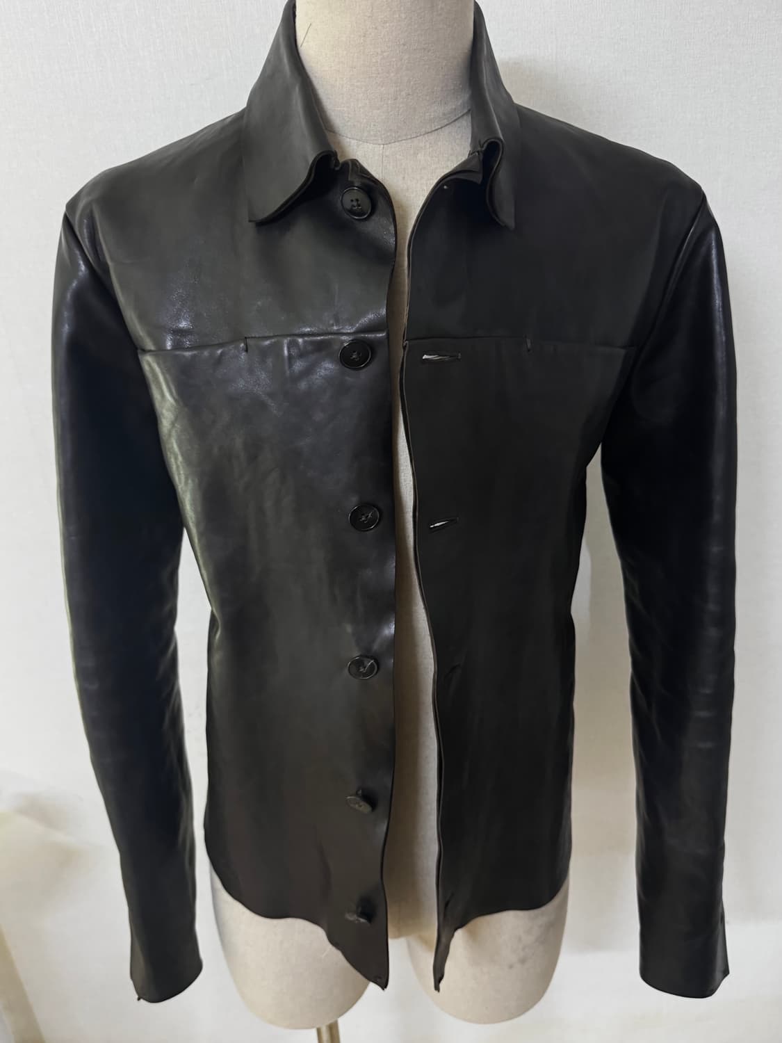 m.a+ Trucker Leather Jacket 상품이미지3