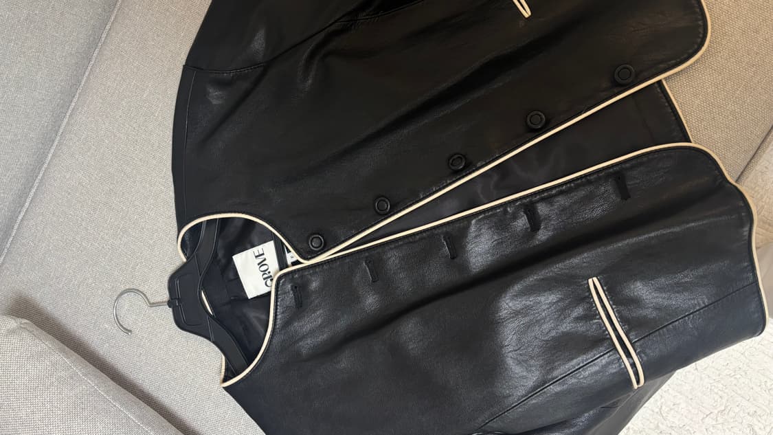 그로브 레더자켓 상품이미지3