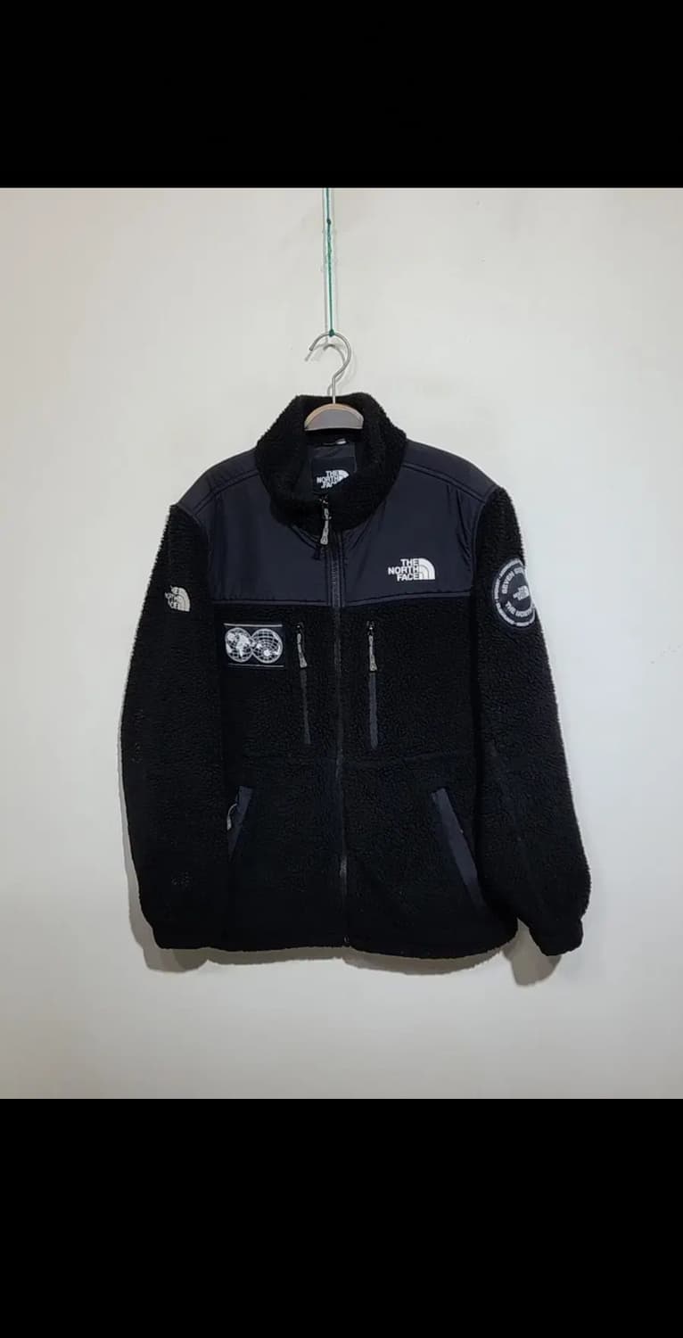 (L) 노스페이스 플리스 점퍼 블랙 뽀글이 후리스 자켓  상품이미지1
