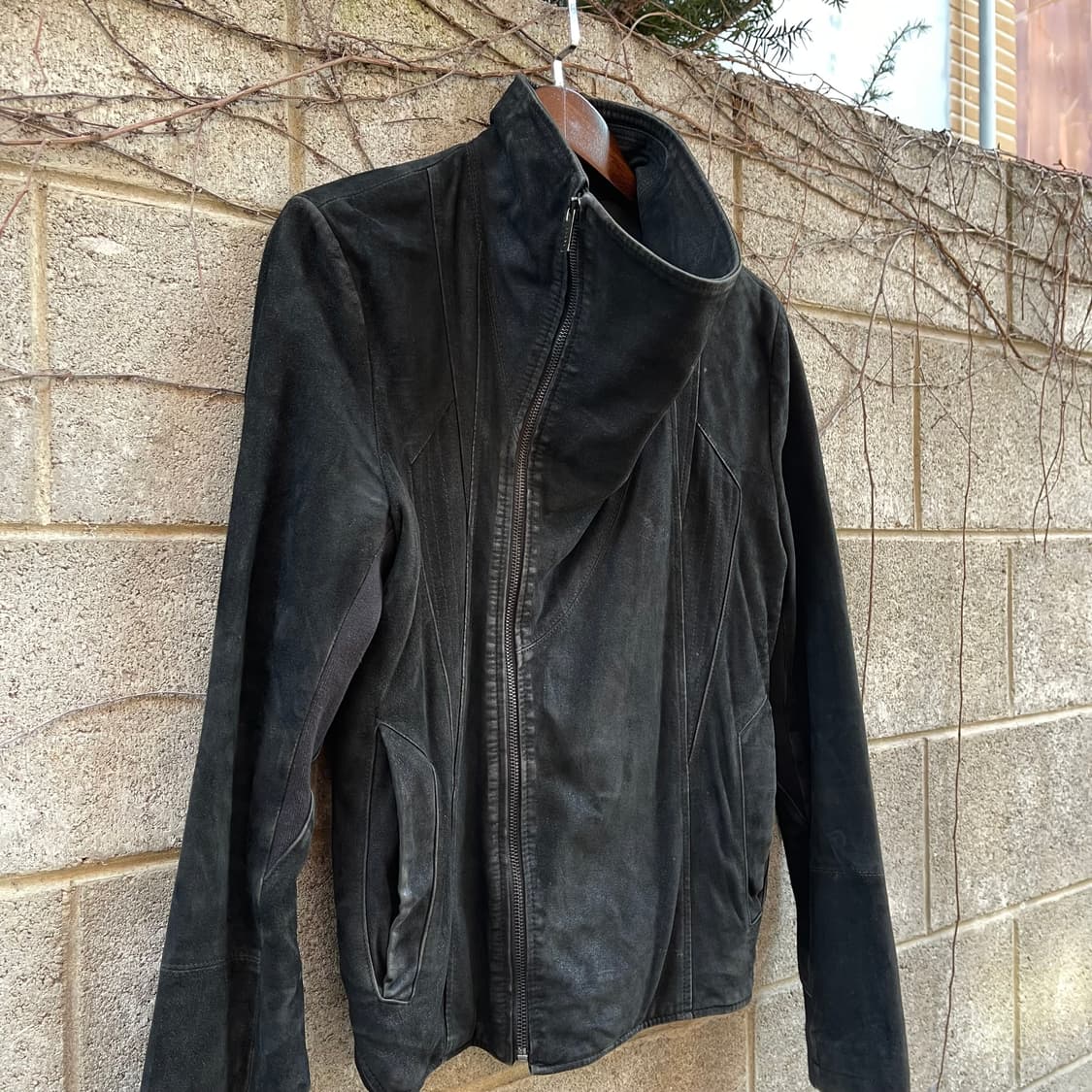 [95] Codes Combine 하이넥 GOAT leather 자켓 상품이미지2