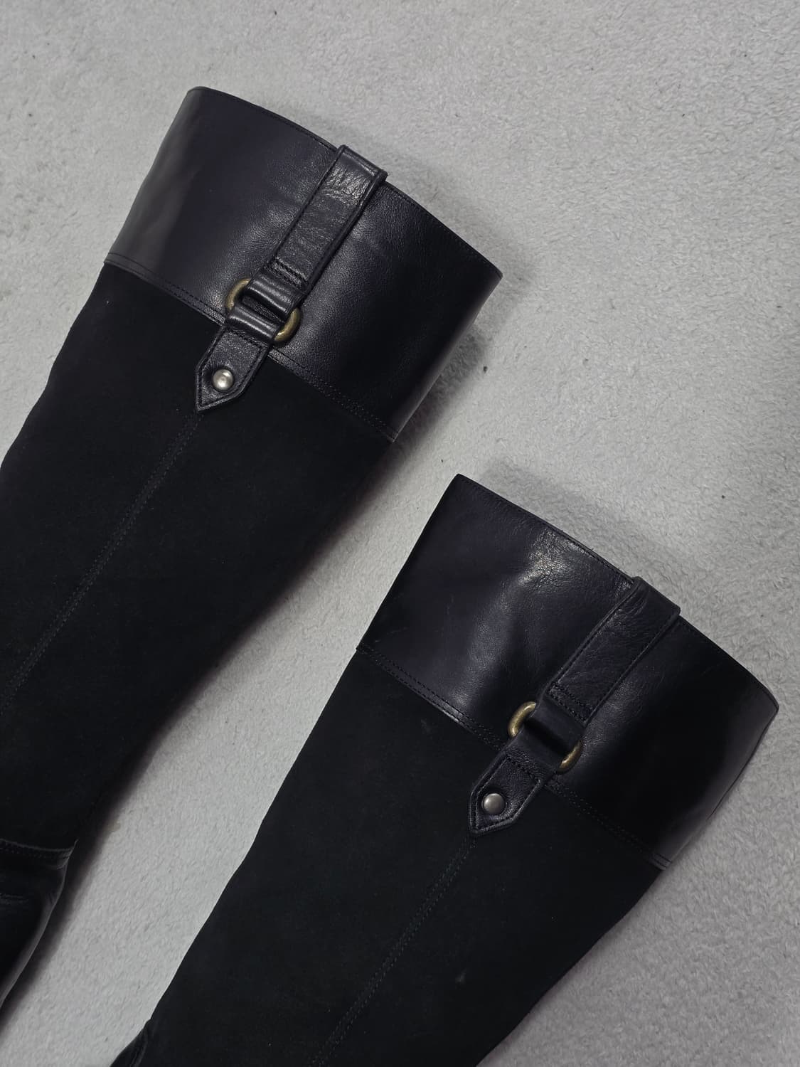 마가렛호웰 블랙 가죽 롱부츠 260사이즈 상품이미지3