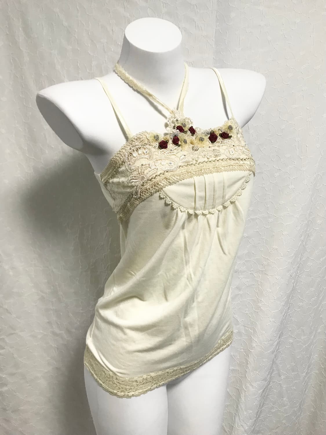 빈티지 액시즈팜 axes femme 페어리 홀터넥 슬리브리스 상품이미지2