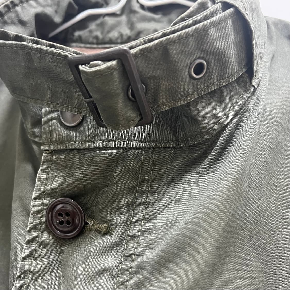 빈티지 카키 유틸리티 워싱 자켓 야상 vintage jacket 상품이미지3