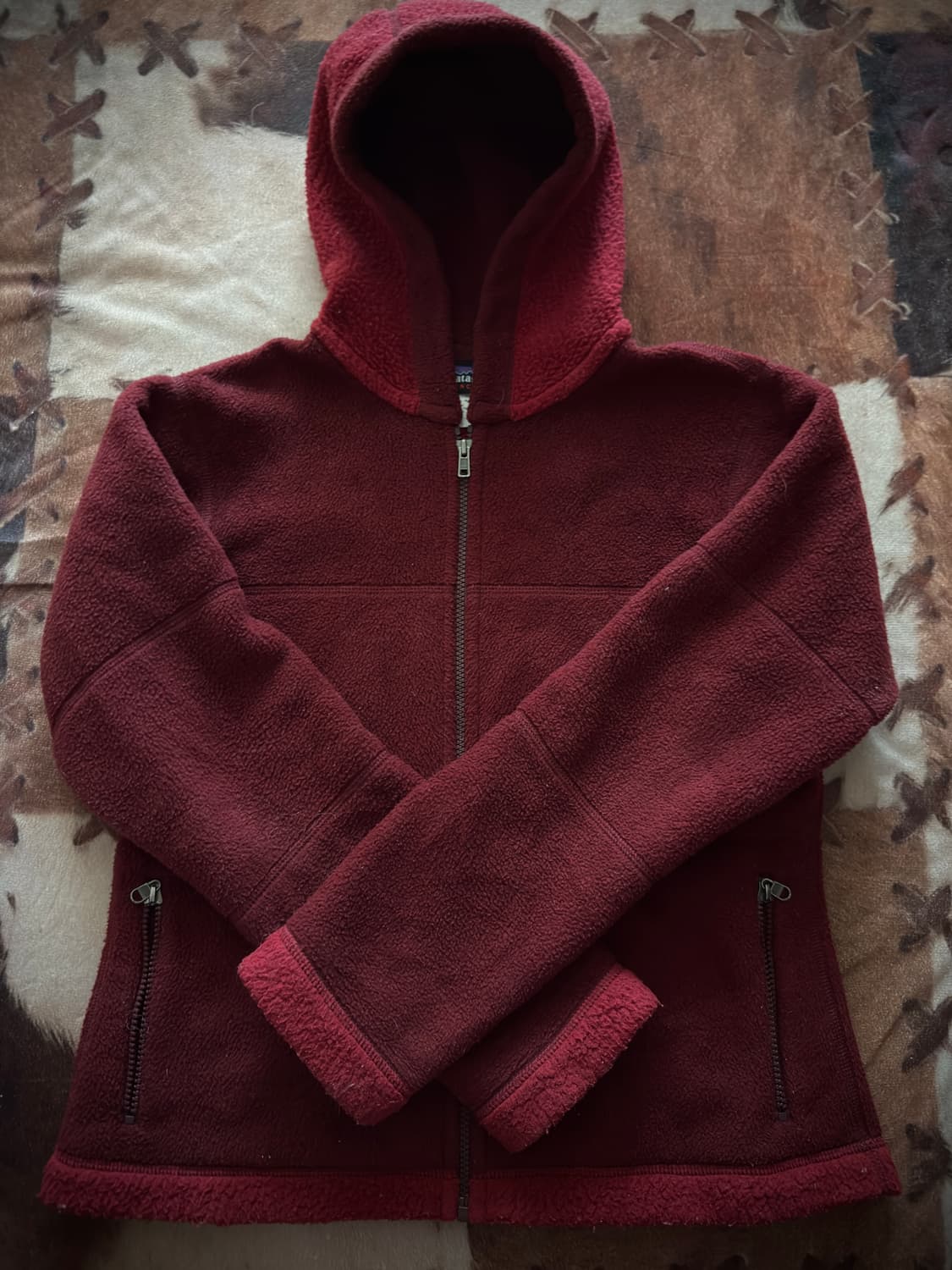 00s USA 파타고니아 신칠라 플리스 후드집업 상품이미지4