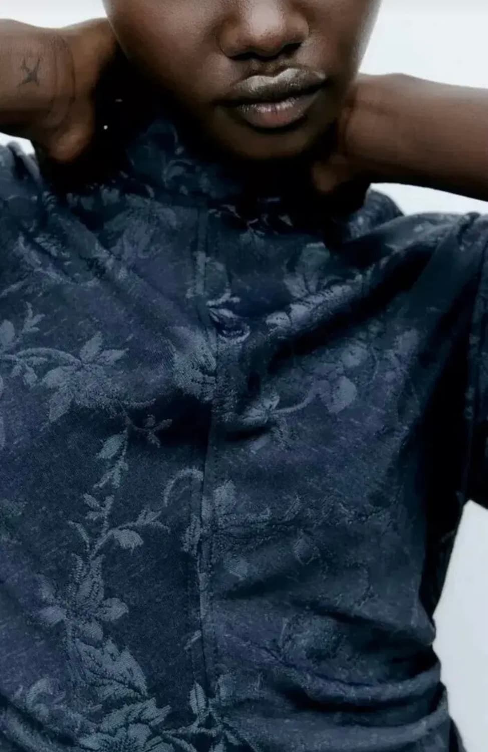 ZARA 자라 모크넥 원피스 (M, 새제품) 상품이미지6