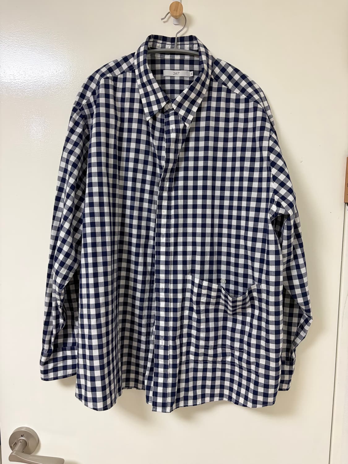 247 시리즈 체크셔츠 상품이미지1